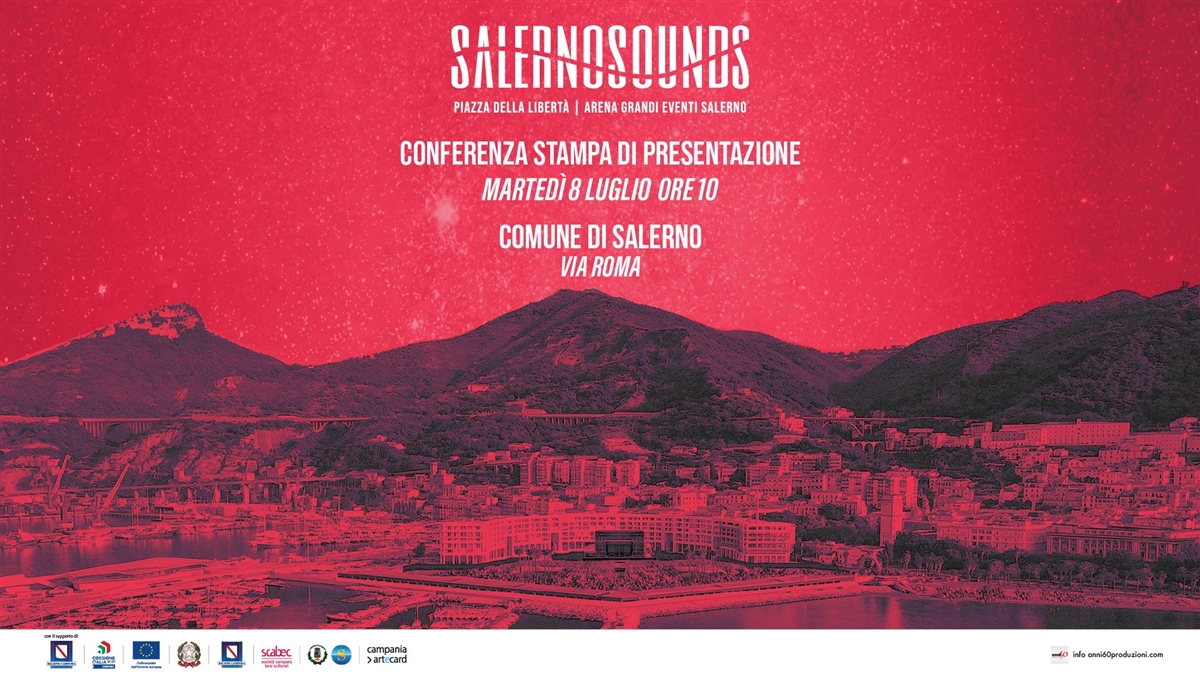 CONFERENZA STAMPA SALERNOSOUNDS 2025