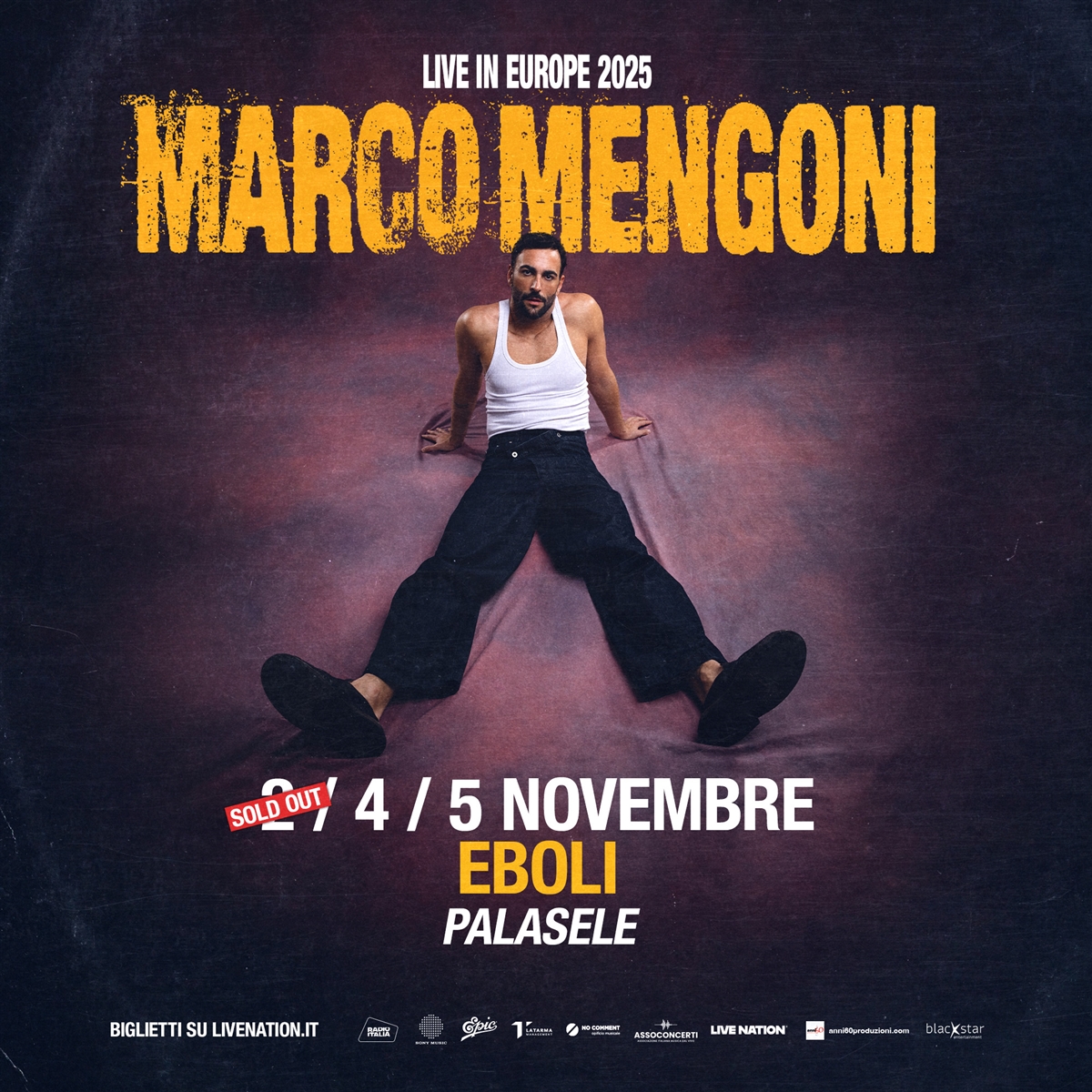 MARCO MENGONI LIVE IN EUROPE 2025