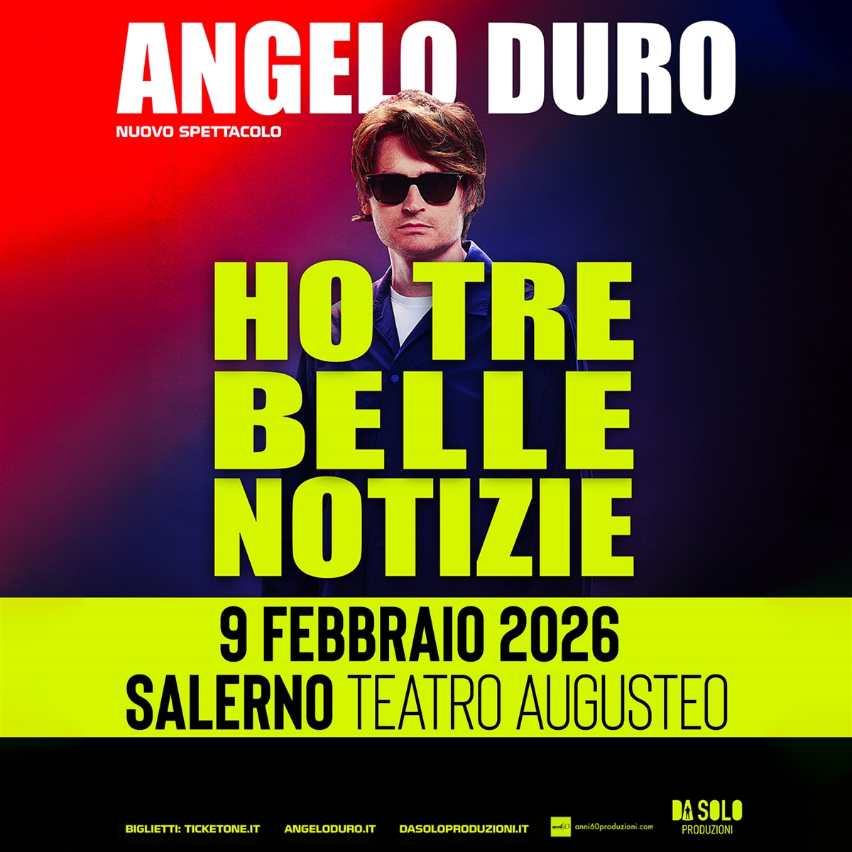 HO TRE BELLE NOTIZIE