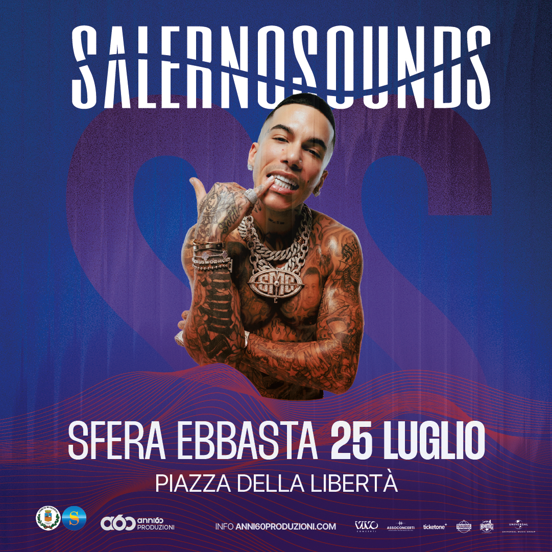 SFERA EBBASTA A SALERNOSOUNDS 2026