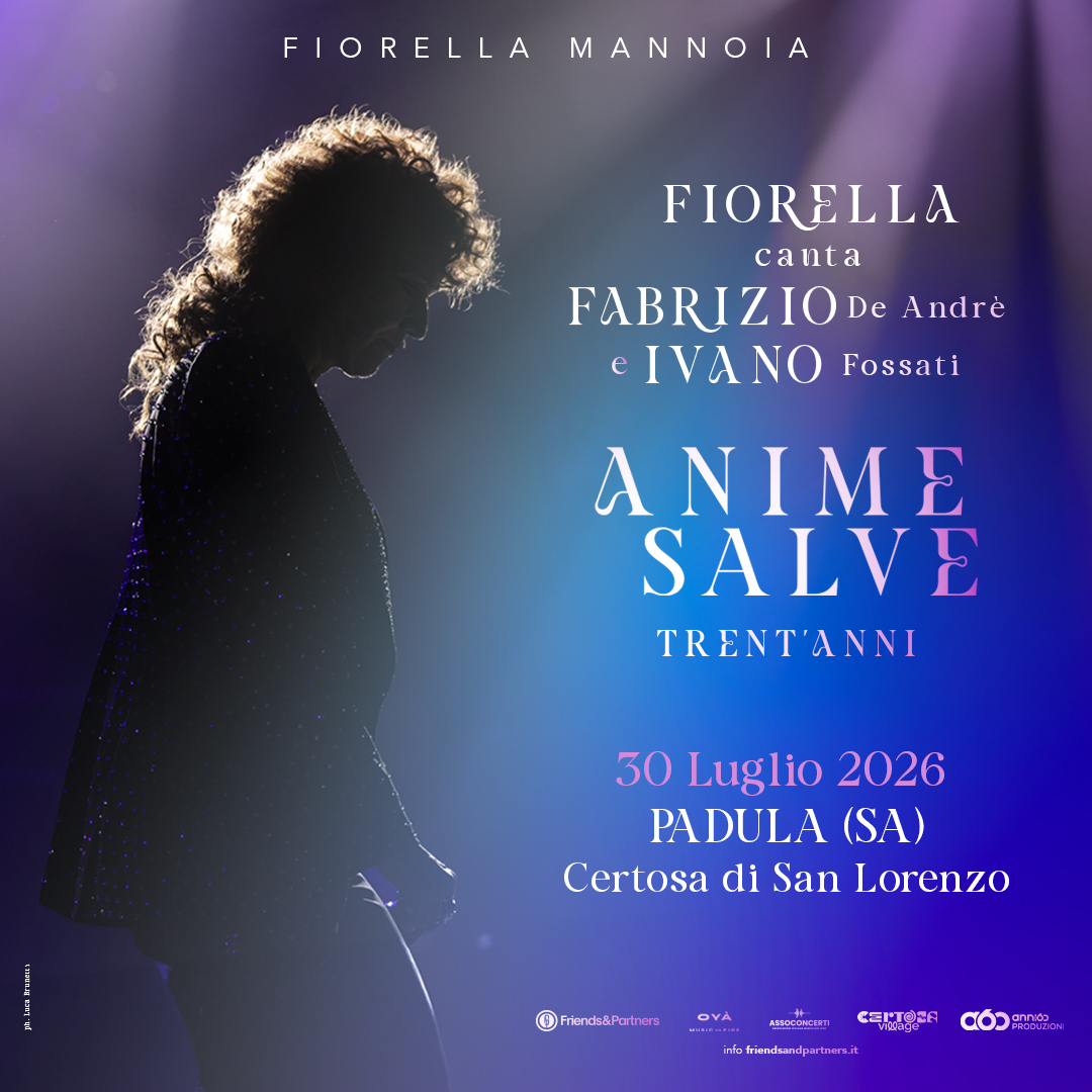 FIORELLA MANNOIA Certosa di San Lorenzo - Padula (SA) 