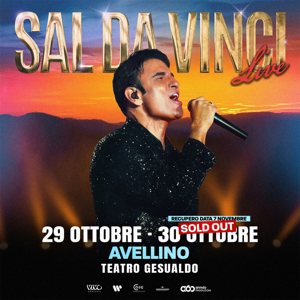 SAL DA VINCI LIVE TEATRI 2026