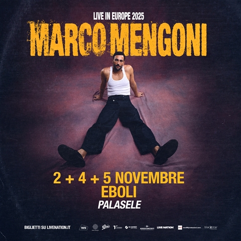 MARCO MENGONI LIVE IN EUROPE 2025