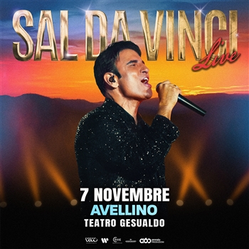 SAL DA VINCI LIVE TEATRI 2026