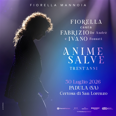 FIORELLA CANTA FABRIZIO E IVANO: ANIME SALVE