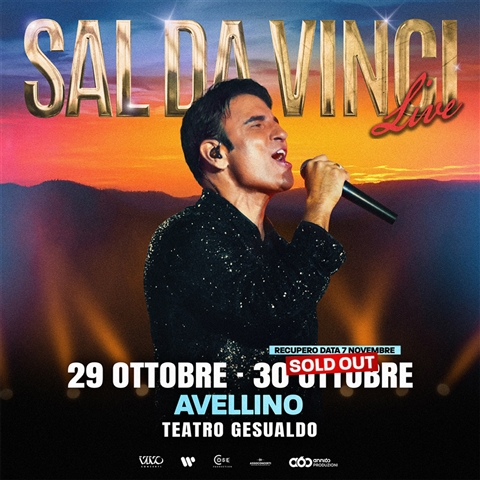 SAL DA VINCI LIVE TEATRI 2026